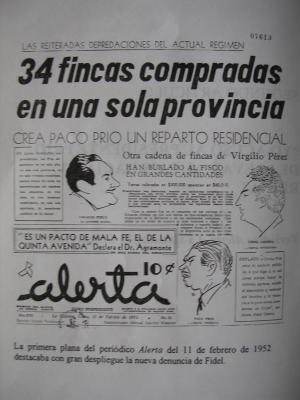 El rostro de la prensa escrita antes de 1959