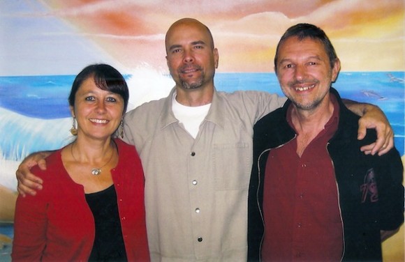 Katrien, Gerardo y Marc Katrien, Gerardo y Marc en julio de 2011.