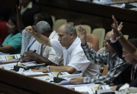 Asamblea Nacional del Poder Popular, de Cuba, el 1 de agosto de 2011. Foto: Ismael Francisco